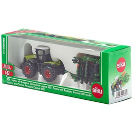 SIKU Claas Xerion traktor vetőgéppel 1:87 - 1826